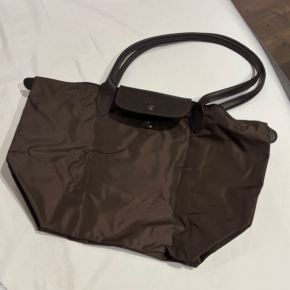 Longchamp pliage brown colour
